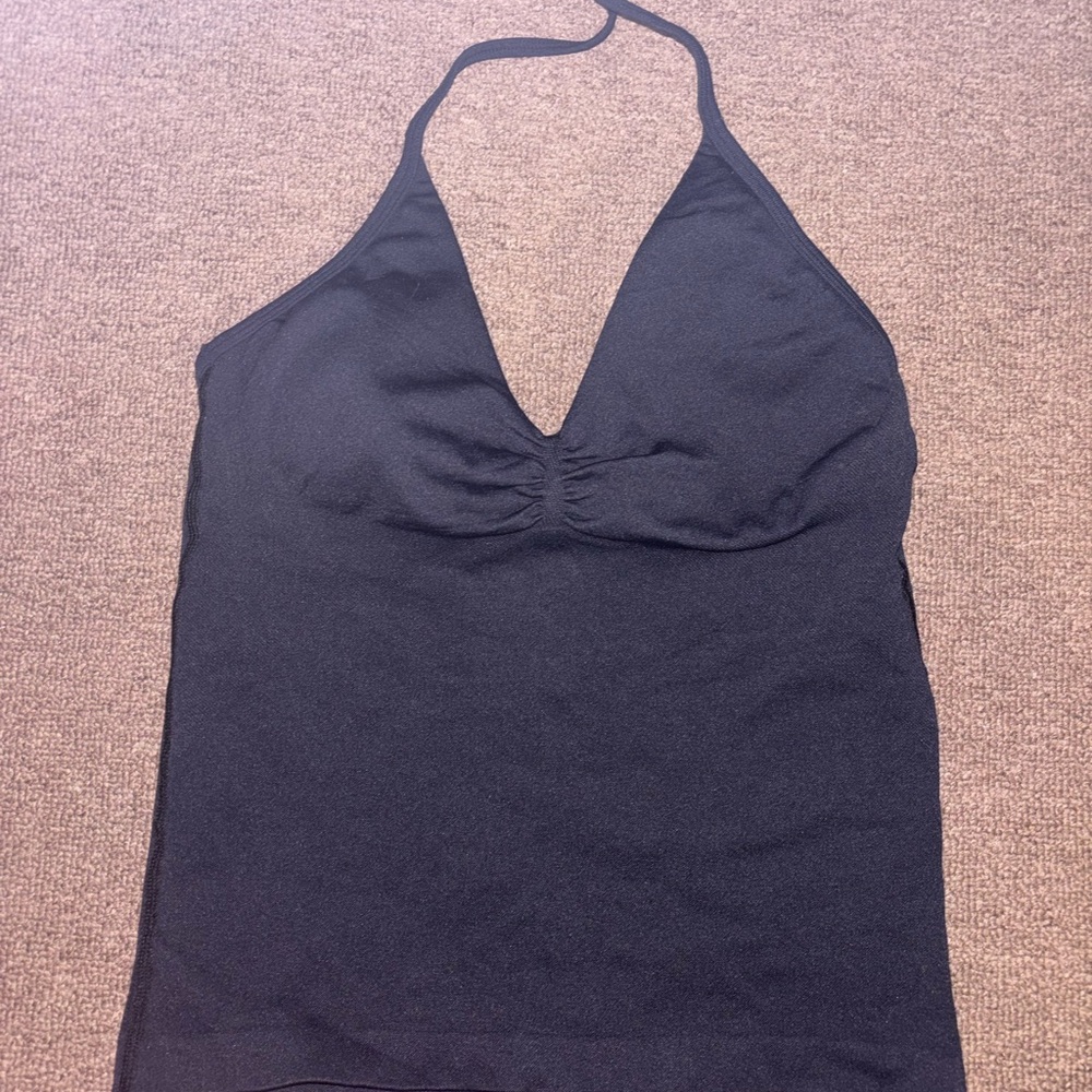 Amazon Black Halter Camisole Top
